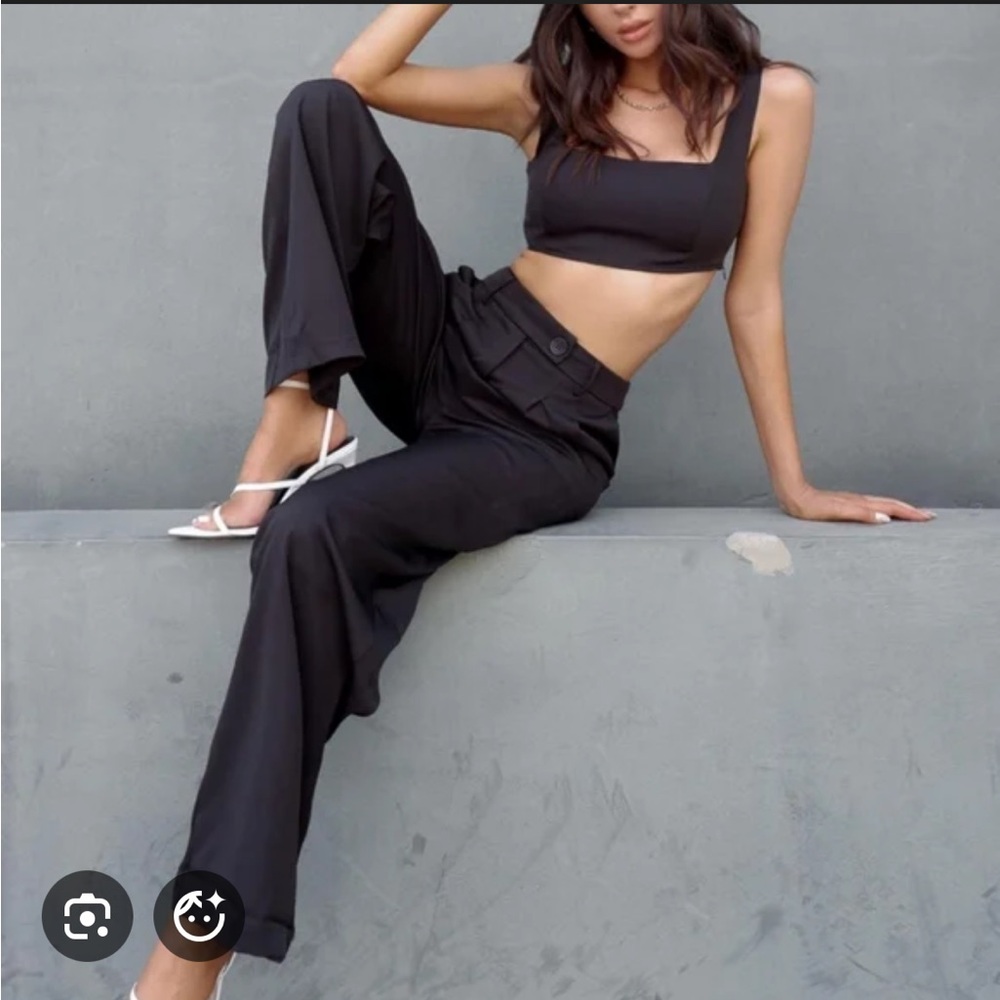 Princess Polly Black Huxley Set